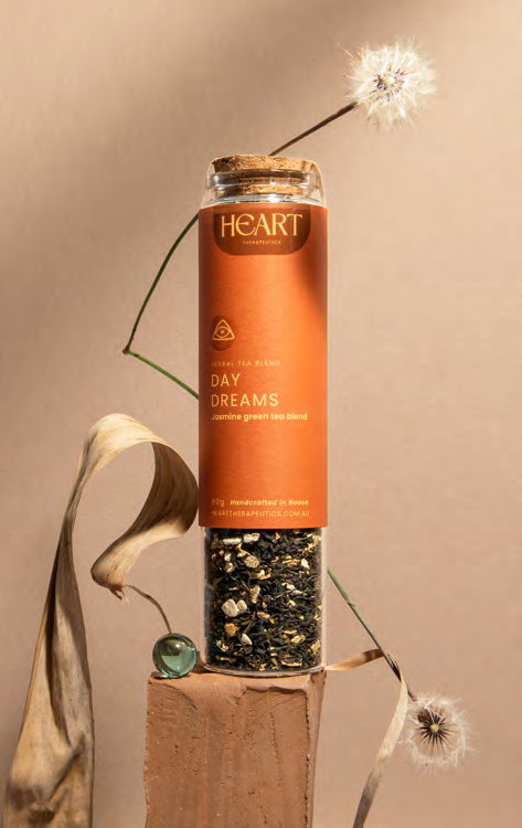 Daydreams jasmine green tea blend by Heart Therapeutics