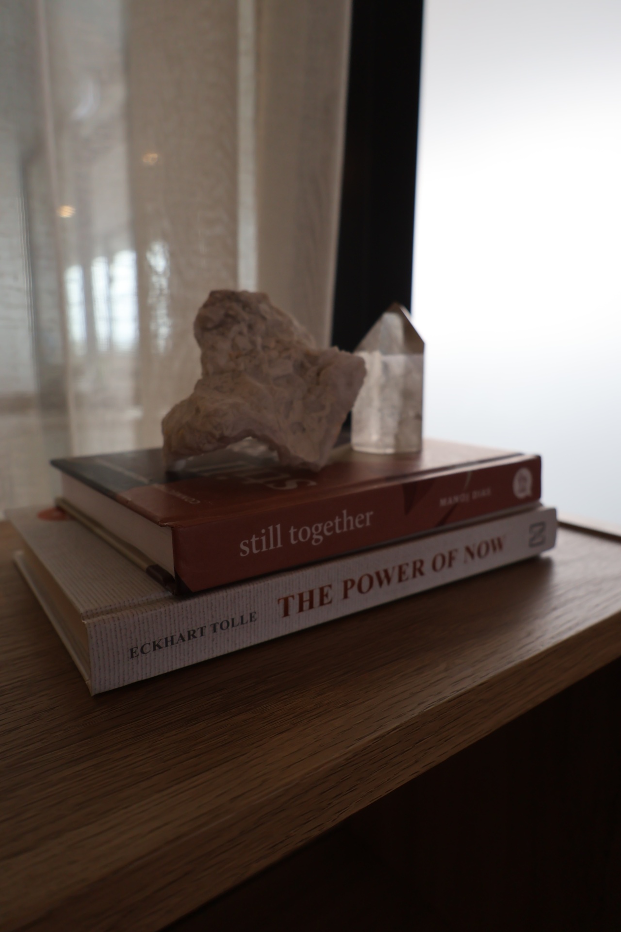 Still life inside the breathwork studio